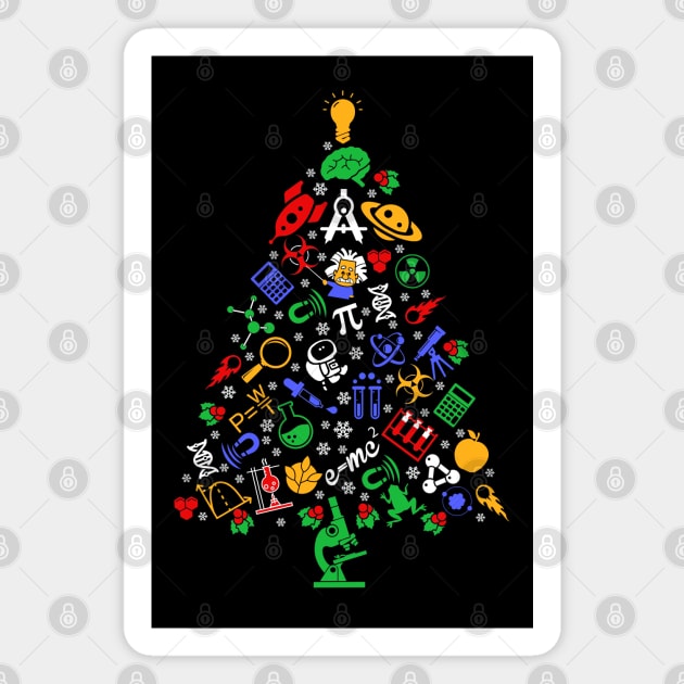 Ugly Science Christmas Tree Magnet by KsuAnn